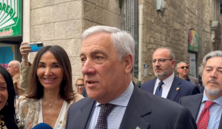 Tajani ad Ascoli lancia la volta a Fioravanti e ribadisce: "Alle Europee puntiamo al 10%)